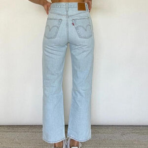 Levi's Light Blue Straight Leg Jeans